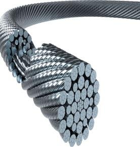 High Quality 18MM Galvanized Carbon Steel Wire Rope