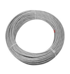 Wholesale galvanized 6X15+7FC Steel Wire Rope For Bulidin