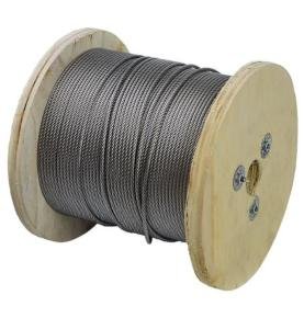 1 8 in Galvanized Uncoated Steel Wire Rope