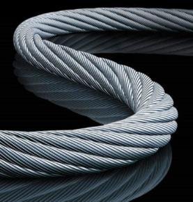 Fishery Lashing 304 6x7+FC 6x7+PP Coated Stainless Wire Rope