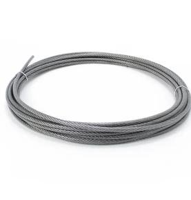 China Manufacture 7X7 Plastic PVC Coated Steel Wire Rope 